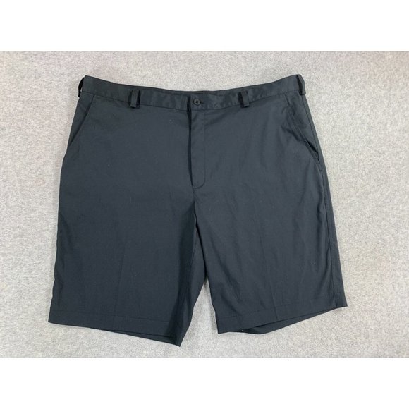 Nike Dri Fit TOUR Flat Front Casual Golf Shorts (Men's Size‎ 40) Black - Picture 1 of 11
